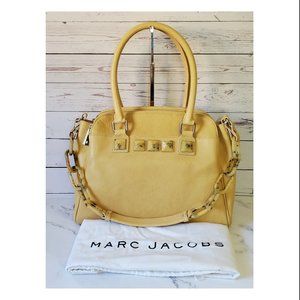 Marc Jacobs Carter Coco Tote Bag PALE YELLOW